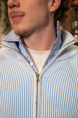 Ice Blue Foundation Zip